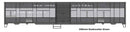 Walthers Proto HO 920-10808 NYC-Style Express Boxcar Troop Sleeper Conversion, New York Central