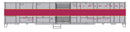 PREORDER Walthers Proto HO 920-10809 NYC-Style Express Boxcar Troop Sleeper Conversion, Delaware Lackawanna & Western