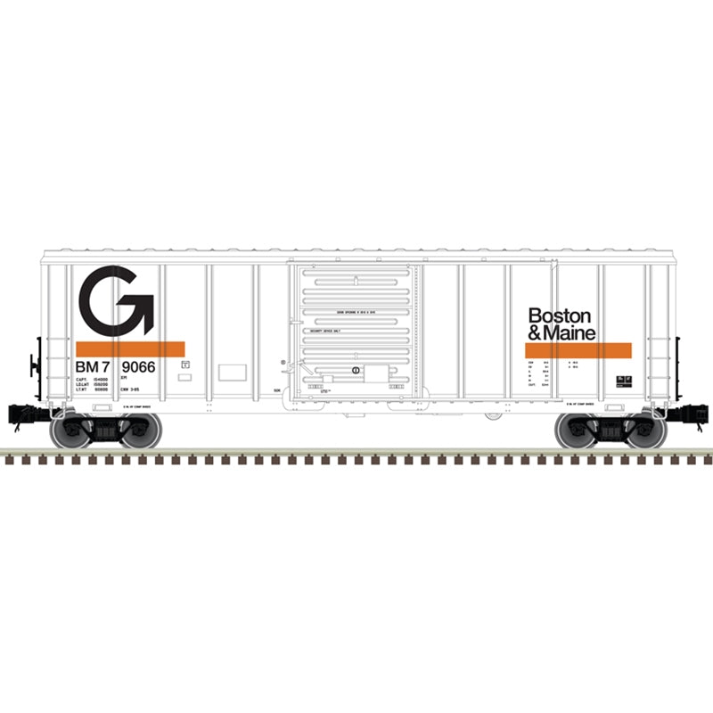 PREORDER Atlas O 3001860 PS-5344 Single-Door Boxcar, 3-Rail, Guilford B&M