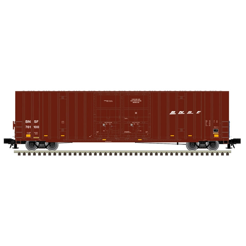PREORDER Atlas Master Line O 3003086 3 Rail 60' Gunderson 7550 Ton Hy-Cube Box Car, Burlington Northern Santa Fe