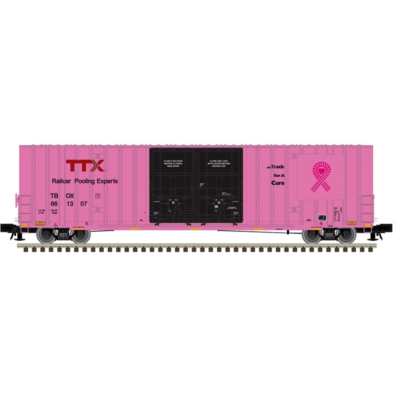 PREORDER Atlas Master Line O 3004091 2 Rail 60' Gunderson 7550 Ton Hy-Cube Box Car, TTX