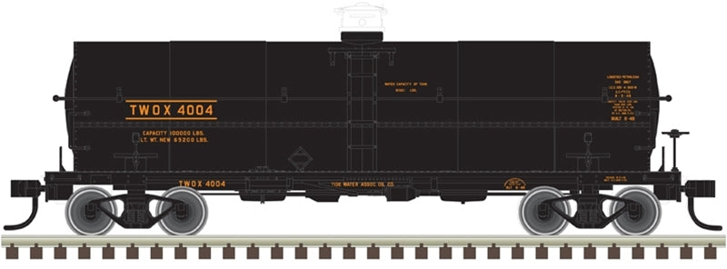 Atlas Master O 3005524 11,000 Gallon Tank Car, Tidewater Associated
