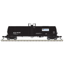 PREORDER Atlas 3007210 17,360-Gallon Tankcar - 3-Rail - Ready to Run -- Pennwalt (black, white, blue), O