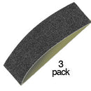 Zona Tools xxx 37797 1.5" Wide Replacement Sanding Bands, 240 Medium Grit for ZON-37795 (3-Pack)