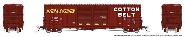 Rapido HO 170020A Pacific Car & Foundry B-70-69 Boxcar, St. Louis Southwestern