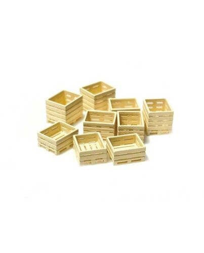 Kato N 085211063 Pallet Boxes, 3 Each of 3 Styles