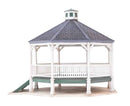 PREORDER Walthers Cornerstone HO 933-4206 Park Gazebo Kit