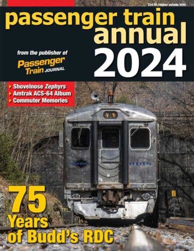 White River Productions PTA24 Passenger Train Annual 2024, Softcover