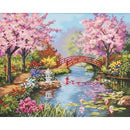 Paint Works Paint by Number 91415 Japanese Garden Lg