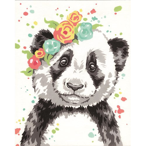 Paint Works Paint by Number 91739 Panda 8x10 Beginner