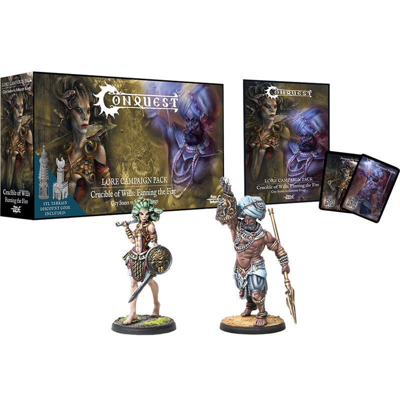 Conquest, Lore Campaign Pack - Crucible of Wills: Fanning the Fire (PBW1075)