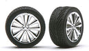 Pegasus Hobbies 1250 Bella's Chrome Rims and Tires