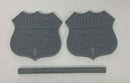 Phoenix Precision Models HO 31649 Phillips 66 Gas Station Sign with Pole 3D Printed Kit, Unpainted