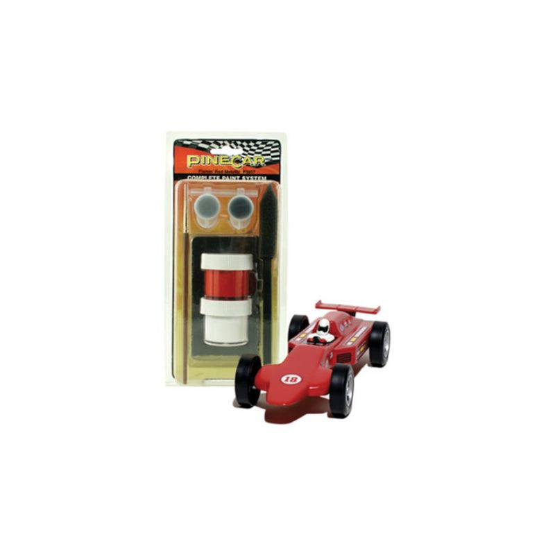 PineCar P3957 FLAMIN' RED COMPLETE PAIN