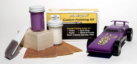 PineCar P410 *COMPET PURPLE - FINISHIN