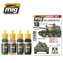 Ammo Mig 7152 CHINA LIBERATION ARMY SET