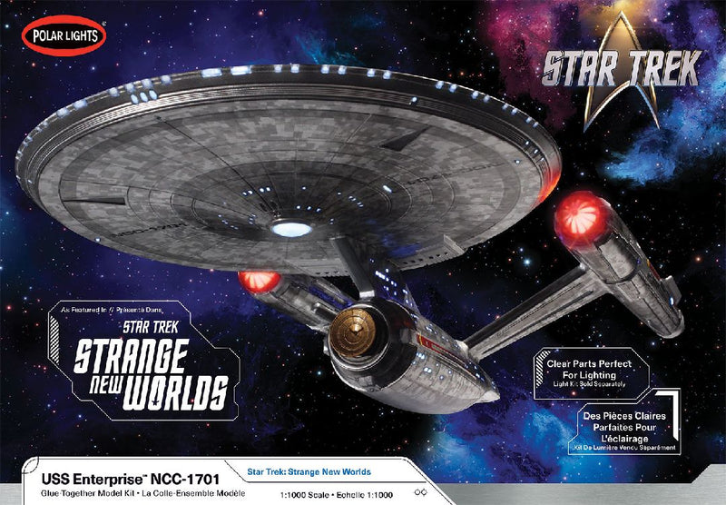 Polar Lights 999 Star Trek Strange New Worlds U.S.S. Enterprise 1:1000