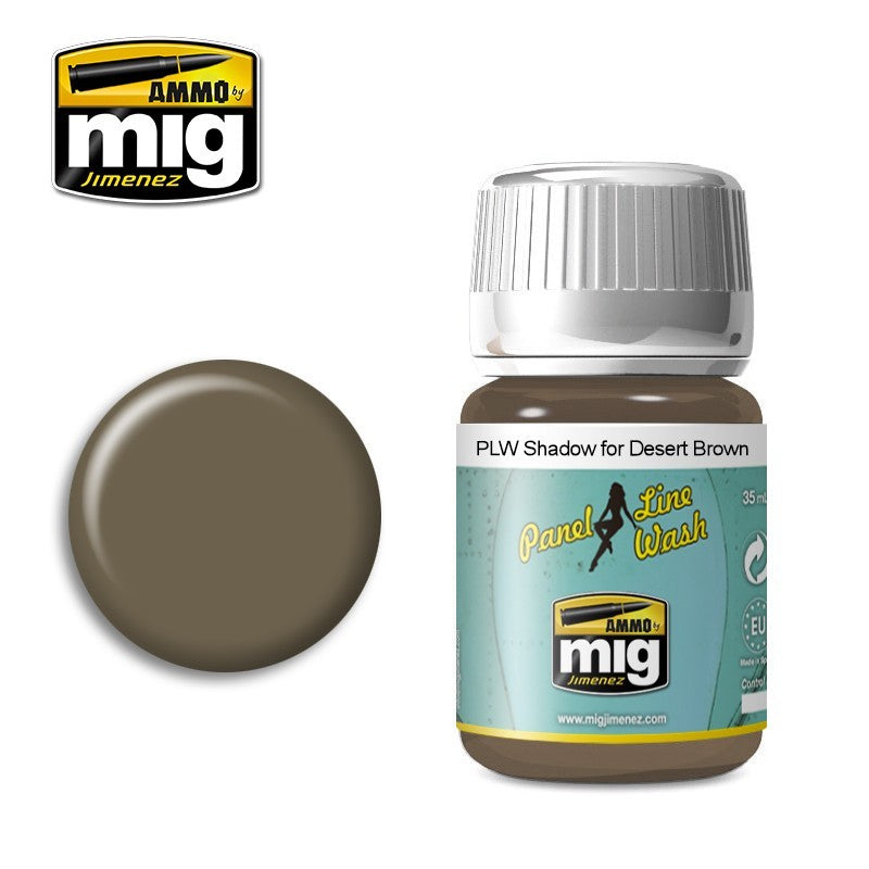 Ammo Mig 1621 SHADOW/DESERT BRWN PLW