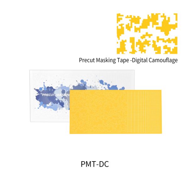DSPIAE PMT-DC Precut Masking Tape - Digital Camouflage