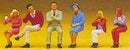 Preiser HO 10096 Seated People