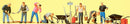 Preiser HO 10546 Workers Tarring the Road (7)