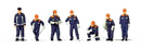 Preiser HO 10719 Youth Fire Brigade (7)
