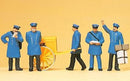 Preiser HO 12198 1900s Postal Workers (5)