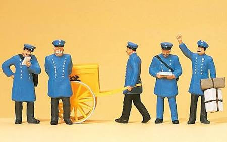 Preiser HO 12198 1900s Postal Workers (5)