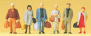 Preiser HO 14070 Walking Railway Travelers (6)