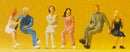 Preiser HO 14138 Seated Couples (6)