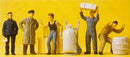 Preiser HO 14147 Loading Dock Workers (5)