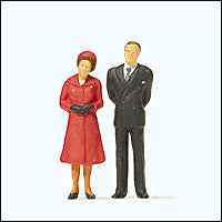 Preiser HO 28132 HM The Queen and Prince Philip