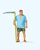 Preiser HO 28217 Farmer with Scythe