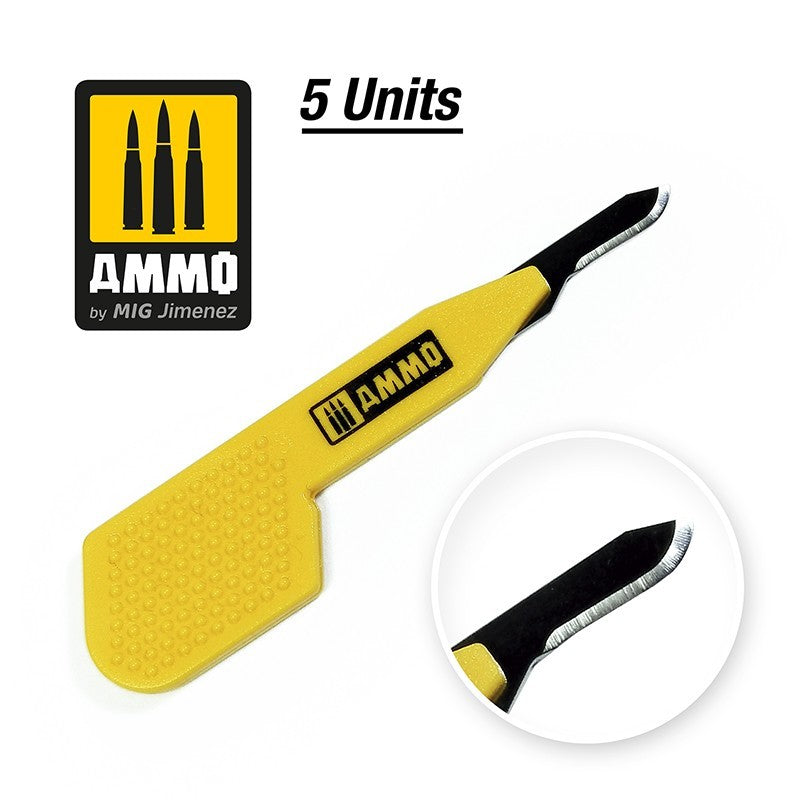 Ammo Mig 8686 PRECISION BLADE CURVED