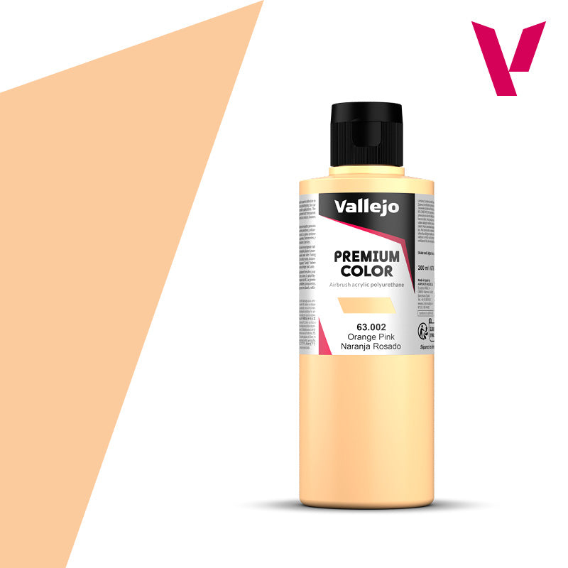 Vallejo Acrylic Paints 63002 Premium Color, Fleshtone Opaque (200ml)