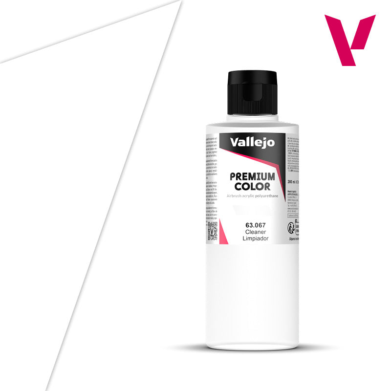 Vallejo Acrylic Paints 63067 Premium Color, Cleaner (200ml)