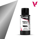 Vallejo Acrylic Paints 62053 Premium Color, Metallic Black (60ml)