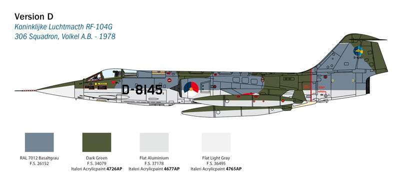 ITALERI - F - 104 G/S Starfighter