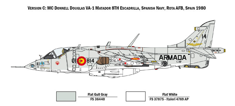 Italeri 1410 - SCALE 1 : 72 AV-8A HARRIER