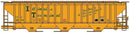 Accurail HO 6548 Pullman-Standard 4750 3-Bay Covered Hopper Kit, Illinois Terminal