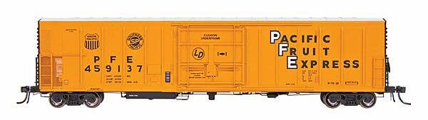 Intermountain HO 48804 R-70-20 Mechanical Reefer with Hydra-Cushion Underframe & Late Roof, Ready to Ru, Pacific Fruit Express PFE