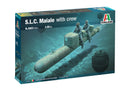 Italeri 5621 S.L.C. MAIALE with crew 1:35