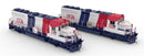 PREORDER Rapido HO 40560 EMD GP40 WP 1776+1976