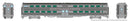 PREORDER Rapido HO 145012 Gallery Car MILW Set