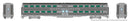 PREORDER Rapido HO 145021 Gallery Car RI 151