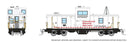 PREORDER Rapido N 510049 Angus Shops Wide Vision Caboose with Lights, Canadian Pacific