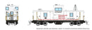 PREORDER Rapido N 510050 Angus Shops Wide Vision Caboose with Lights, Canadian Pacific