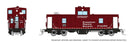 PREORDER Rapido N 510052 Angus Shops Wide Vision Caboose with Lights, Canadian Pacific
