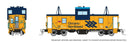PREORDER Rapido N 510059 Angus Shops Wide Vision Caboose with Lights, Ontario Northland