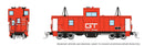 PREORDER Rapido N 510072 Angus Shops Wide Vision Caboose with Lights, Grand Trunk Western